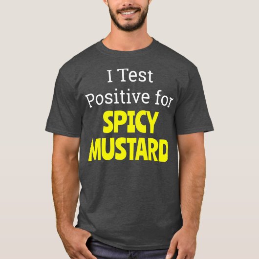 Grappige kruidige mosterd t-shirt (Voorkant)