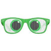 Grappige Kruisoog Kikker Ogen Retro Zonnebril (Voorkant)