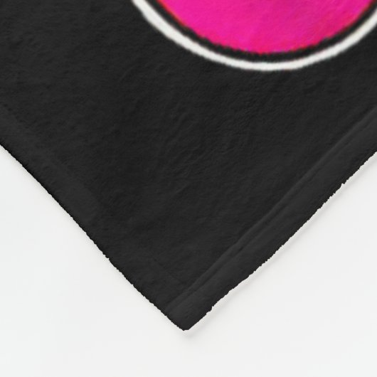 Grappige krullen voor meisjes gym gewichtheffen bo fleece deken (Hoek)