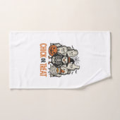 Grappige Kuiken Of Behandeling Halloween Kip Grafi Handdoek (Handdoek)