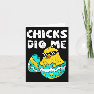 Grappige Kuikens Vinden Me Leuk Voor Mannen Jongen Kaart