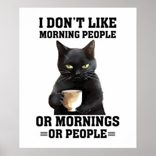 Grappige kunst aan de muur poster