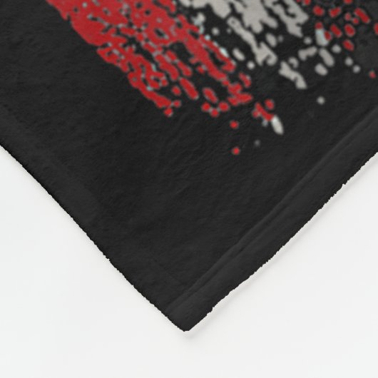 Grappige kunst overtroeft danscode fleece deken (Hoek)