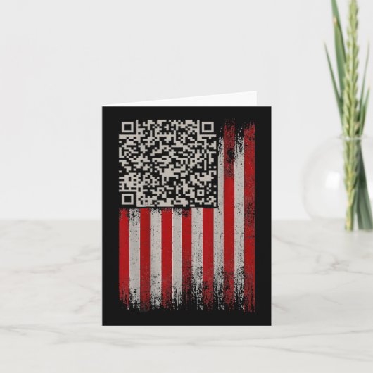 Grappige kunst overtroeft danscode kaart (Voorkant)