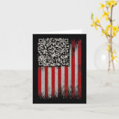 Grappige kunst overtroeft danscode kaart (Gele Bloem)