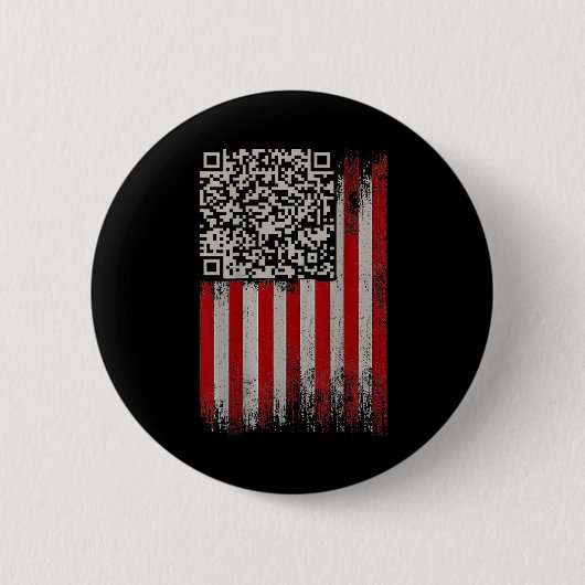 Grappige kunst overtroeft danscode ronde button 5,7 cm (Voorkant)