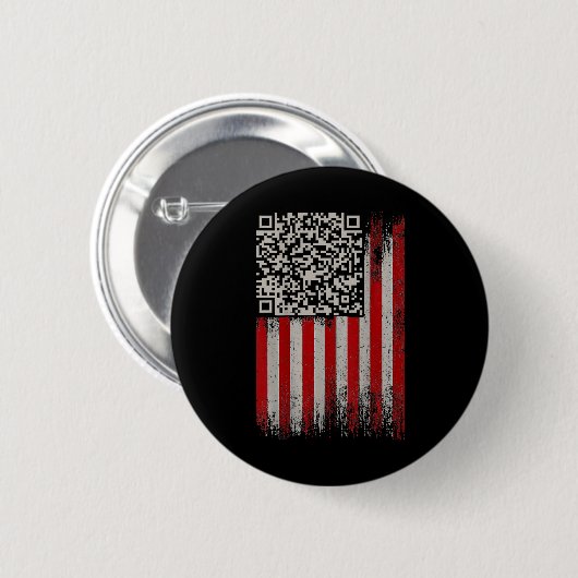 Grappige kunst overtroeft danscode ronde button 5,7 cm (Voorkant /achterkant)