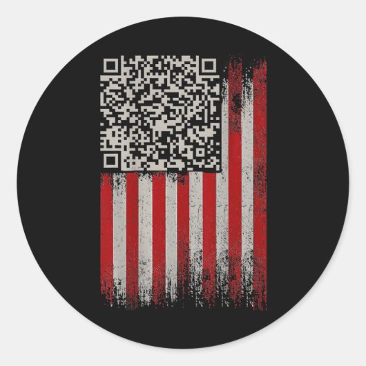 Grappige kunst overtroeft danscode ronde sticker (Voorkant)