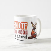 Grappige Kunst van Externe Levenspartner Paar dat Koffiemok (Voorkant rechts)