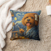 Grappige Kunstenaar Cockapoo Kussen Kunst Hond Cad (Deken)