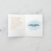 Grappige kunstmatige intelligentie broer verjaarda kaart (Binnen)