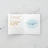 Grappige kunstmatige intelligentie vriendje verjaa kaart (Binnen)