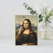 Grappige Kunstparodie Briefkaart (Staand voorkant)