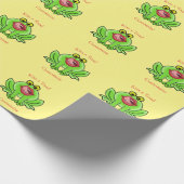 Grappige Kus Een Toad Thunder_Cove Cadeaupapier (Hoek)