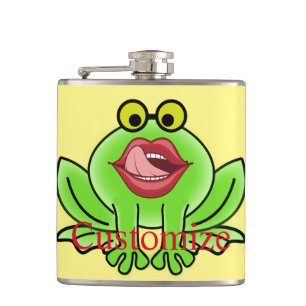 Grappige Kus Een Toad Thunder_Cove Heupfles