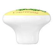 Grappige Kus Een Toad Thunder_Cove Keramische Knop (Zijkant)