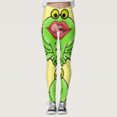 Grappige Kus Een Toad Thunder_Cove Leggings (Voorkant)