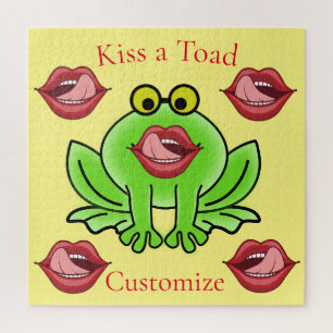 Grappige Kus Een Toad Thunder_Cove Legpuzzel