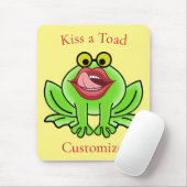 Grappige Kus Een Toad Thunder_Cove Muismat (Met muis)