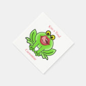 Grappige Kus Een Toad Thunder_Cove Servet (Hoek)