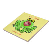 Grappige Kus Een Toad Thunder_Cove Tegeltje (Zijkant)