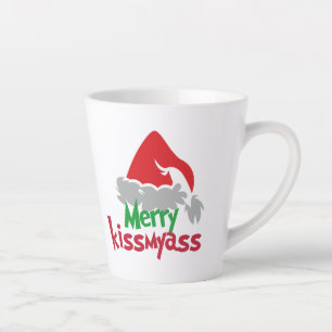 Grappige Kussenmijnkont Kerst Latte Mok