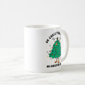 Grappige Kute Kerstgans Koffiemok (Voorkant rechts)