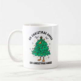 Grappige Kute Kerstgans Koffiemok