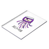 Grappige kwal pot Puntje Notitieboek (Linkerzijde)