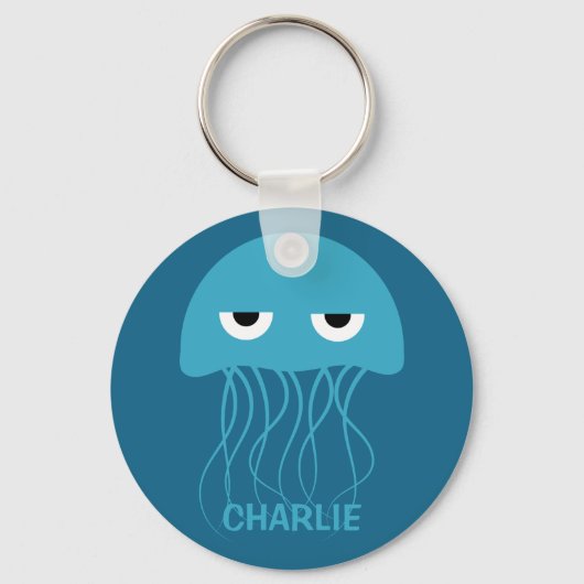 Grappige kwal sleutelhangers op maat (Voorkant)