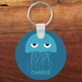 Grappige kwal sleutelhangers op maat (Voorkant)