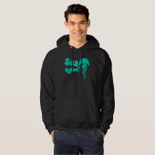 Grappige kwal zee rubber hoodie (Voorkant volledig)