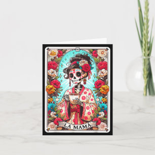 Grappige la mama tarotkaart Mexicaans skelet mama Kaart