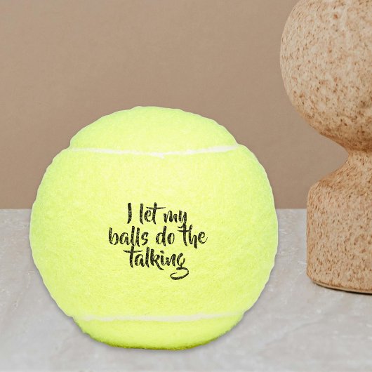 Grappige Laat Mijn Ballen Het Woord Voeren Custom