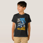 Grappige laatste 100 dagen buitengewone school t-shirt (Voorkant volledig)