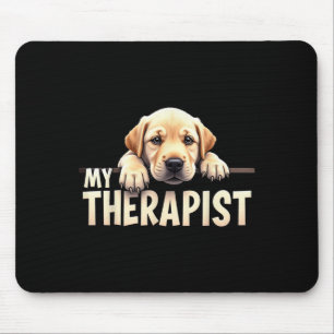 Grappige Lab Puppy Mijn Therapeut Labrador Hond Muismat