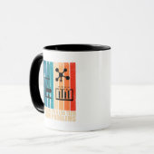 Grappige lab tech laborant humor mok (Voorkant links)