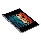 Grappige lab tech laborant humor notitieboek (Rechterzijde)