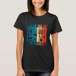 Grappige lab tech laborant humor t-shirt