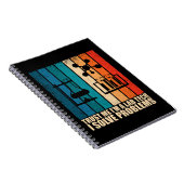 Grappige lab tech laboratorium technicus notitieboek (Rechterzijde)