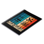 Grappige lab tech laboratorium technicus notitieboek (Linkerzijde)