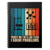 Grappige lab tech laboratorium technicus notitieboek (Voorkant)