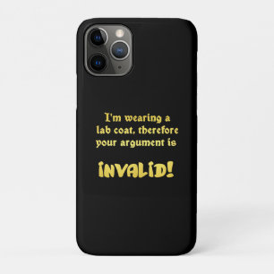 Grappige Labjas Logica: De Ultieme Argumentatie St Case-Mate iPhone Case
