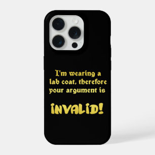 Grappige Labjas Logica: De Ultieme Argumentatie St iPhone 15 Pro Case