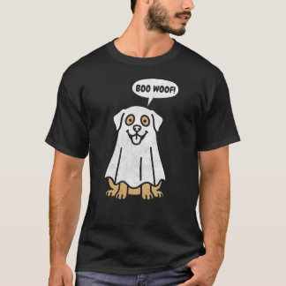 Grappige Labrador Halloween Geest Hond T-shirt