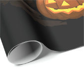 Grappige Labrador Retriever Chocolade Pompoen Hall Cadeaupapier (Rol Hoek)