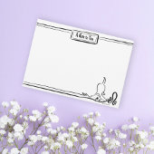 Grappige Labrador Retriever Custom Schattigee Dog Notitiekaartje