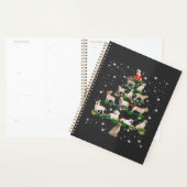 Grappige Labrador Retriever Kerstboom Klassiek T-s Planner (Display)