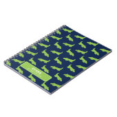 Grappige lachende alligators notitieboek (Linkerzijde)