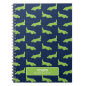 Grappige lachende alligators notitieboek (Voorkant)